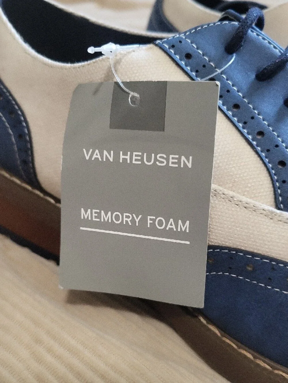 Van Heusen classic wingtip