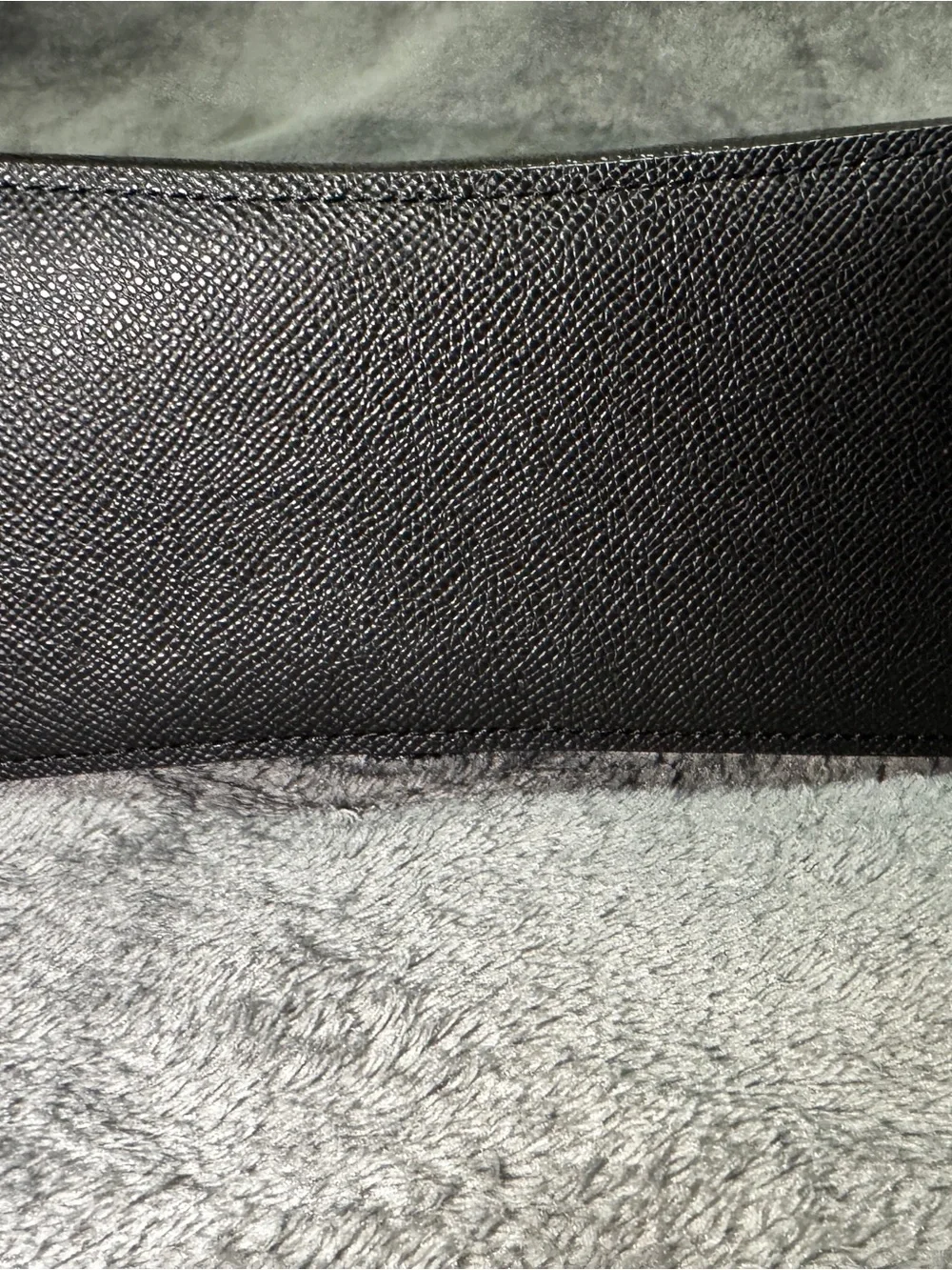 Coach sleek black
