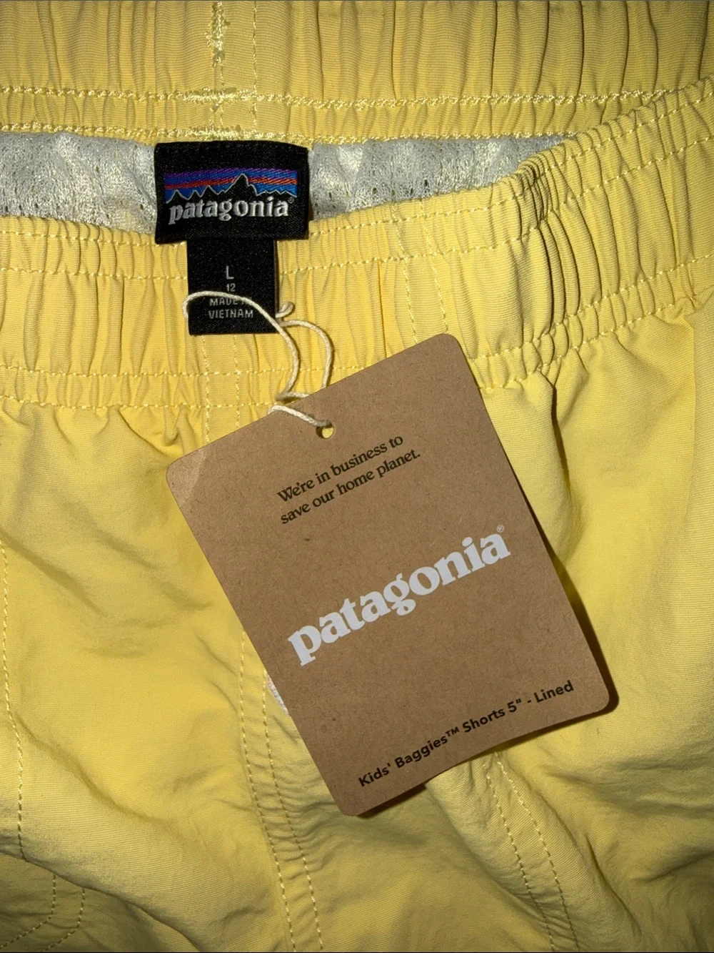 Patagonia bright yellow