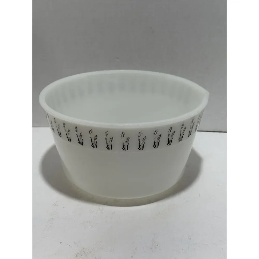 Unbranded milk glass