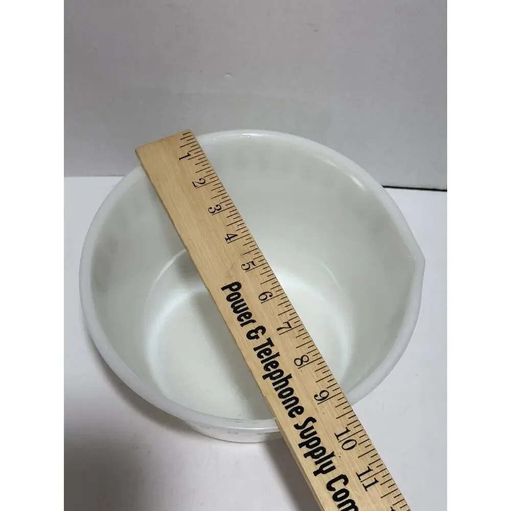 Unbranded milk glass