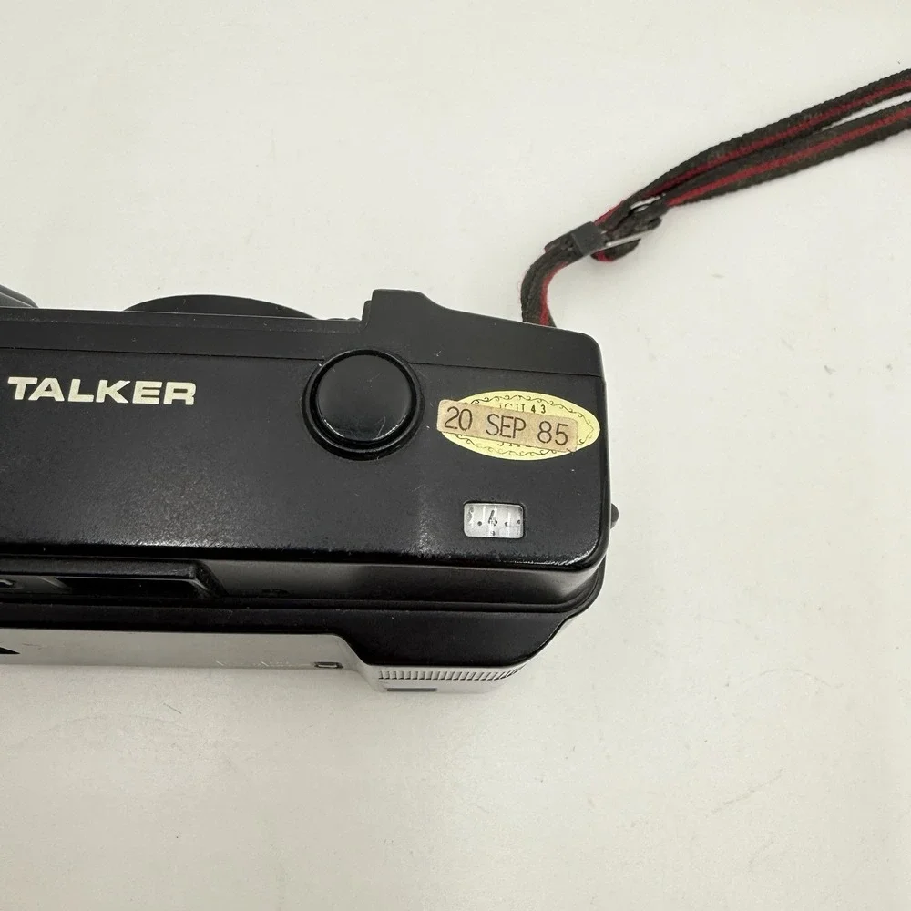 Minolta Talker AFSv 35mm Point Shoot Film Camera Autofocus Tested Working w Case