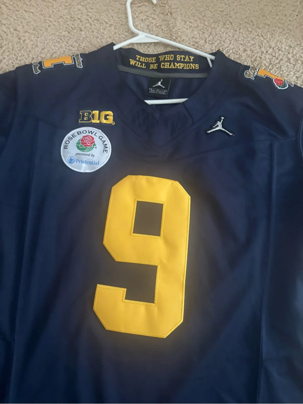 Jordan branded football