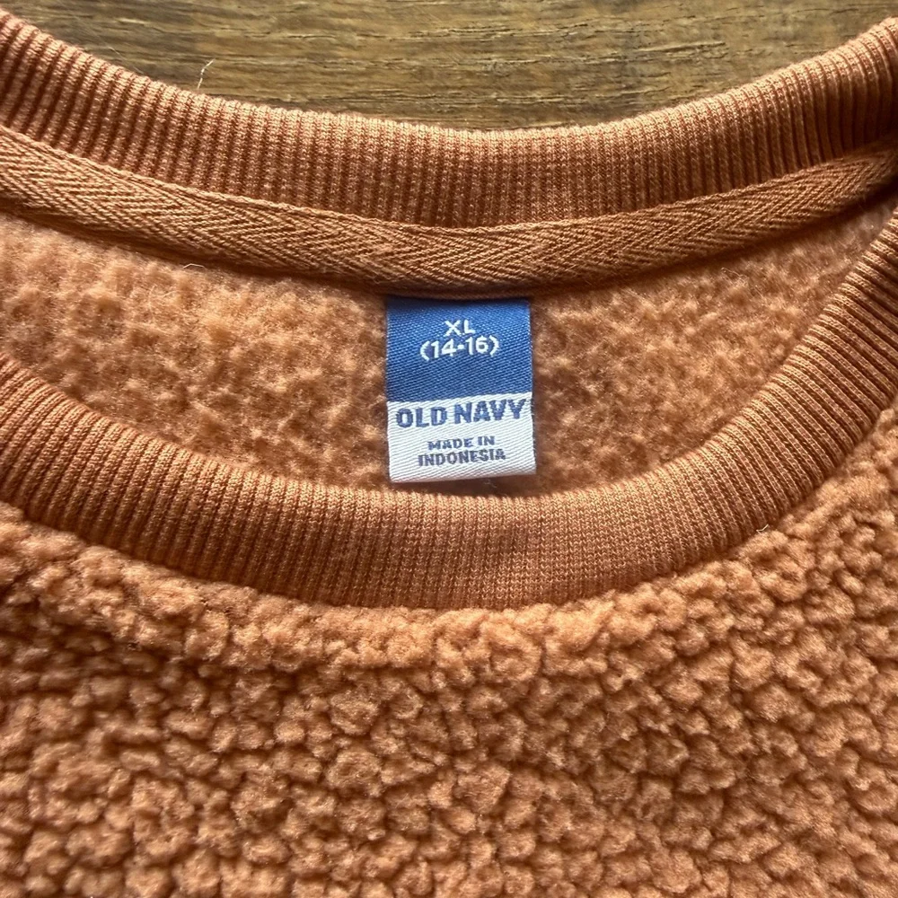 Old Navy plush sherpa