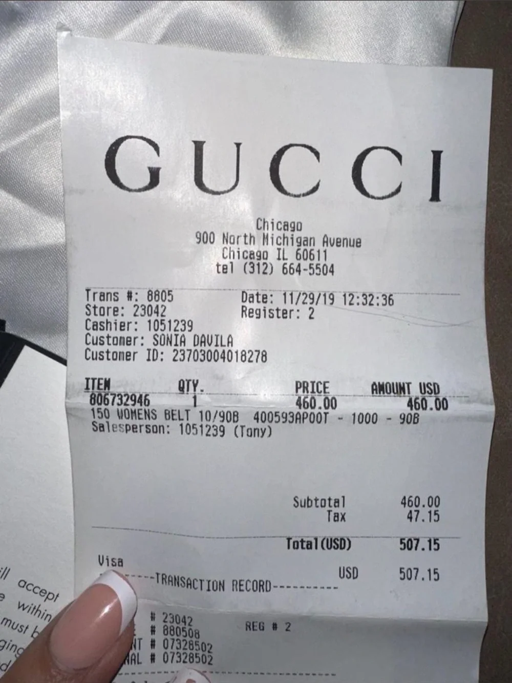 Gucci smooth black