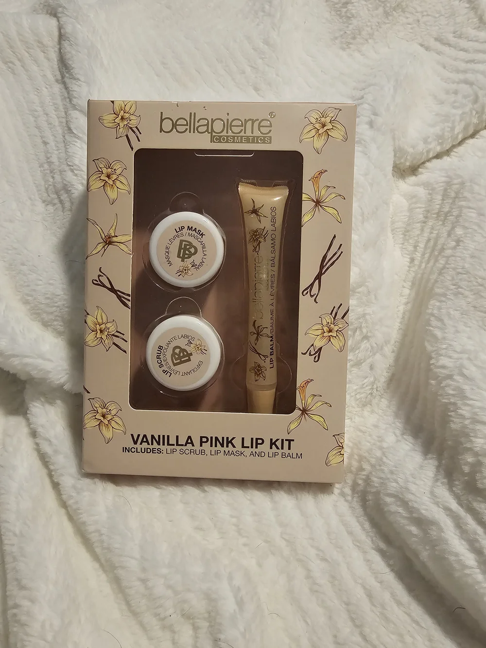 Bellapierre Cosmetics Vanilla Pink Lip Care Kit – NIB