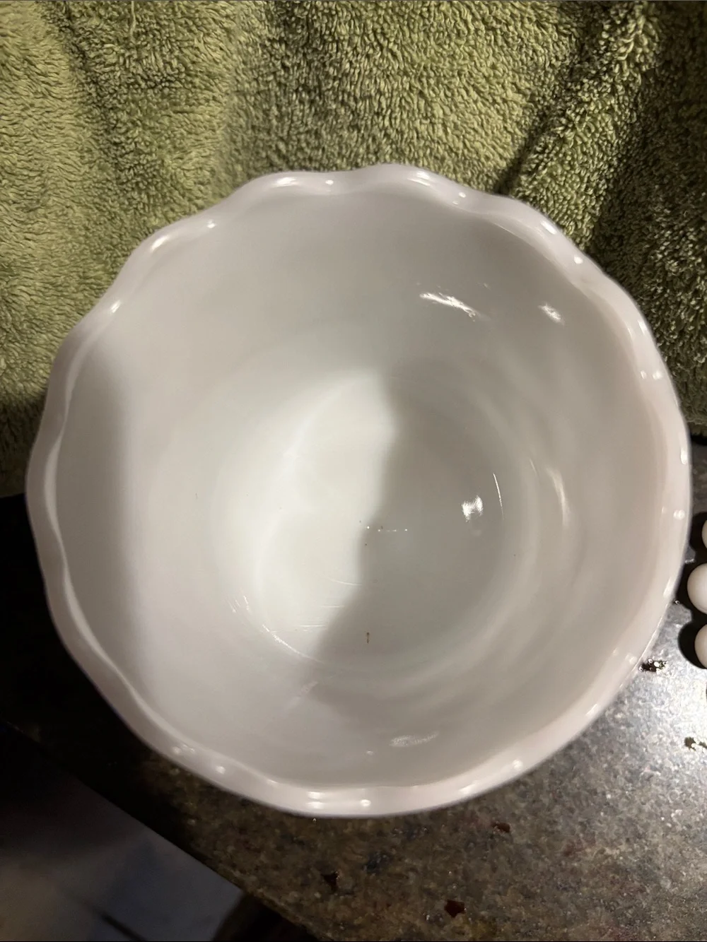 White Milk Glass Pedestal Vase by E.O. Brody EUC