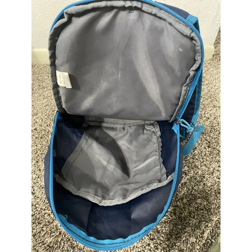 Ozark Trail 10 Liter Day Pack Blue Navy Grey‎ Hiking Backpack TB2791-10L