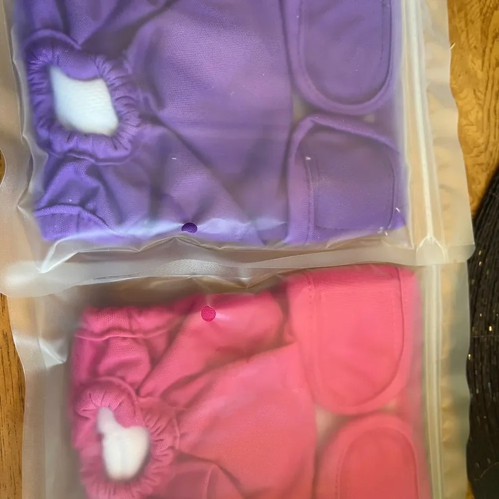 2 DIAPER Covers & Diaper Pack!