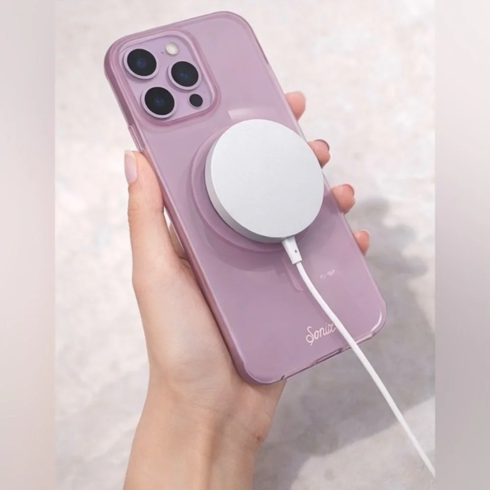 iPhone 15 pro max Sonix Pink MagSafe Compatible iPhone Case