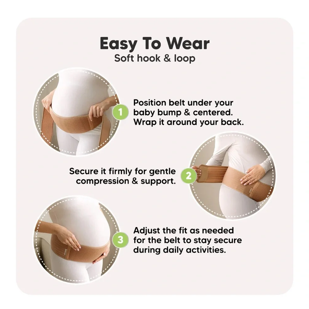 KeaBabies Ease Maternity Support Belt Belly‎ Band