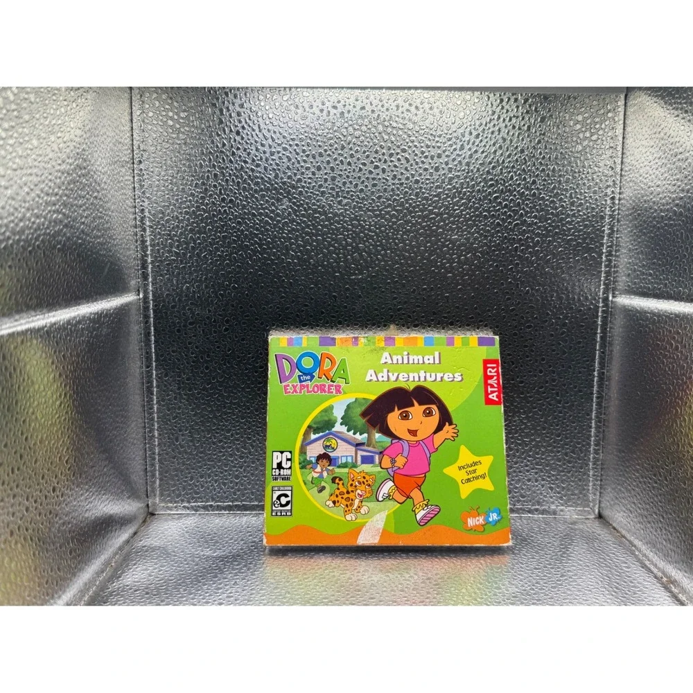 Dora the Explorer Animal Adventures PC CD-ROM Atari Nick Jr Game 2003