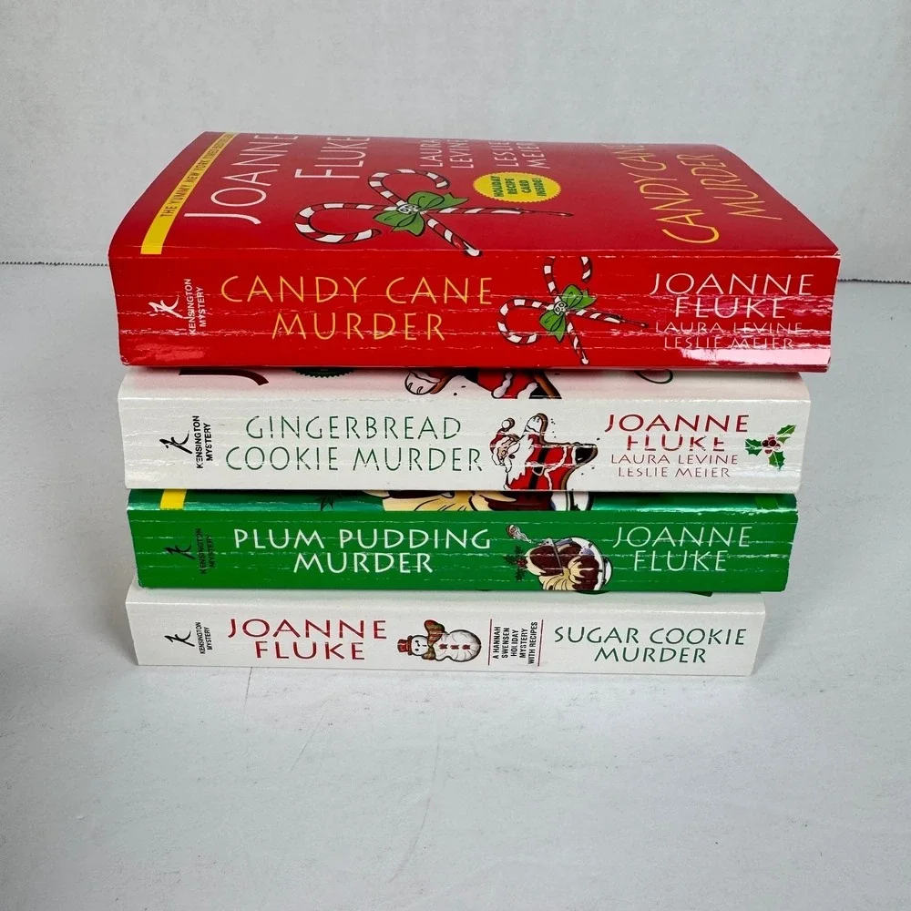 Candy Cane Murder Fluke Levine Meier 2007 1st‎ Mass Market Paperback Holiday