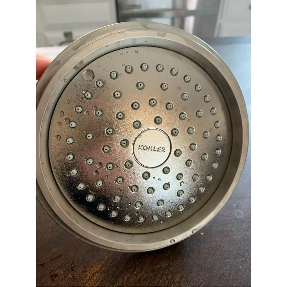 Kohler shower head stainless steel lightly used