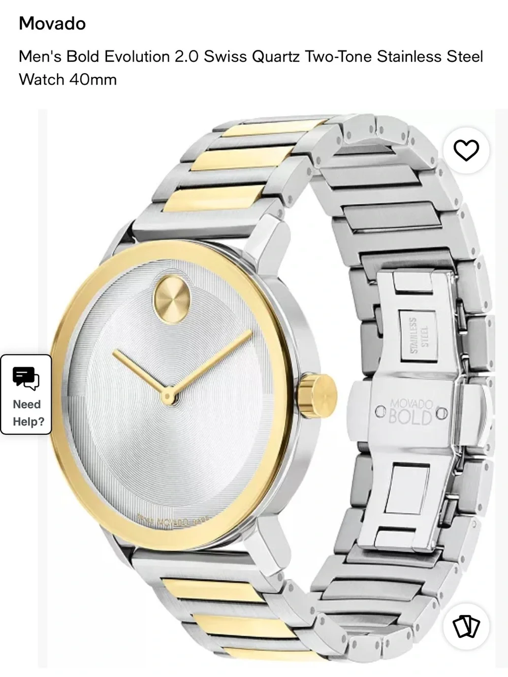 Movado bold evolution