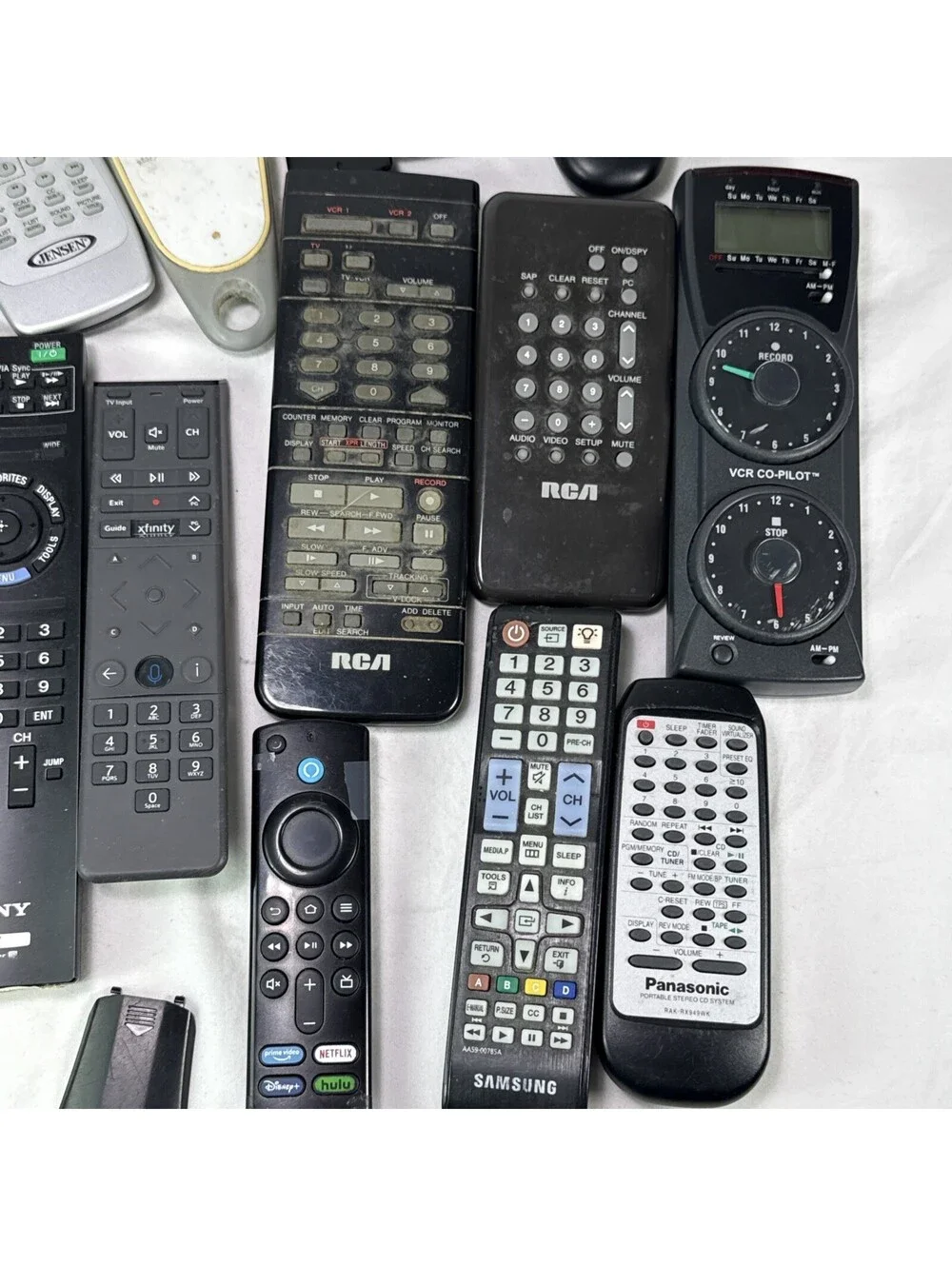 Sony lot remotes