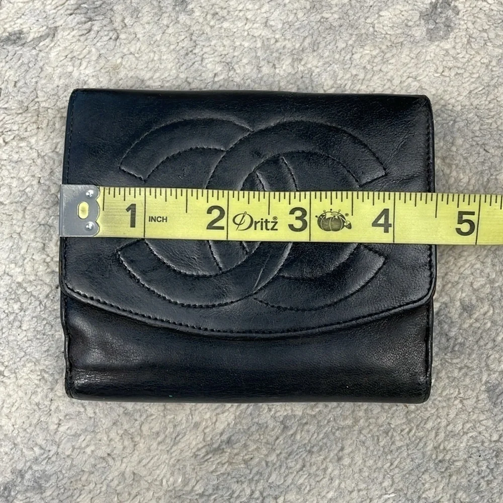 CHANEL compact wallet