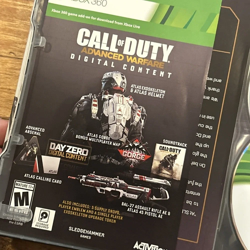 N/A atlas steelbook call