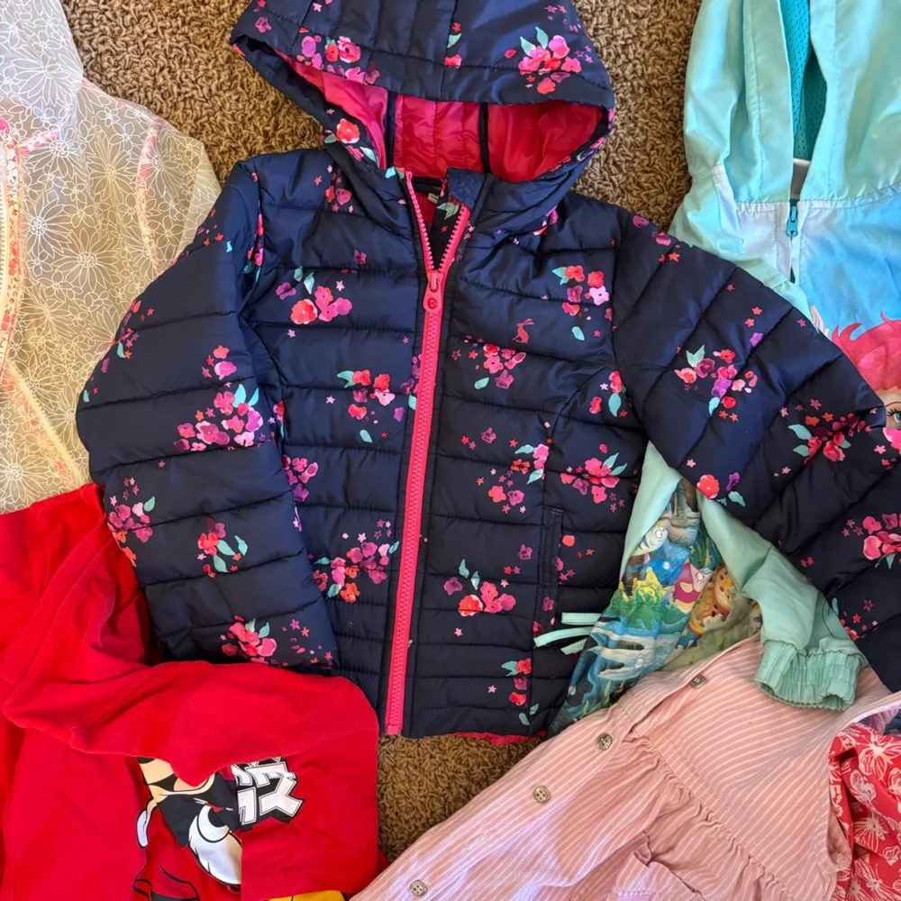 Kids 4T‎ clothing / Jacket bundle All seasons, EUC, Disney, Gap, Ariel, Mickey