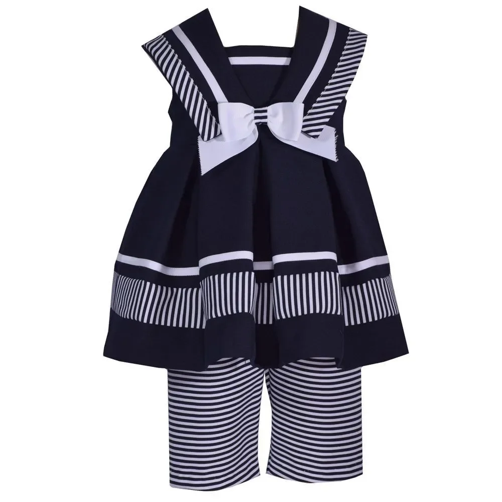 Bonnie Baby Girls‎ Nautical Top and Capris Size 24 M