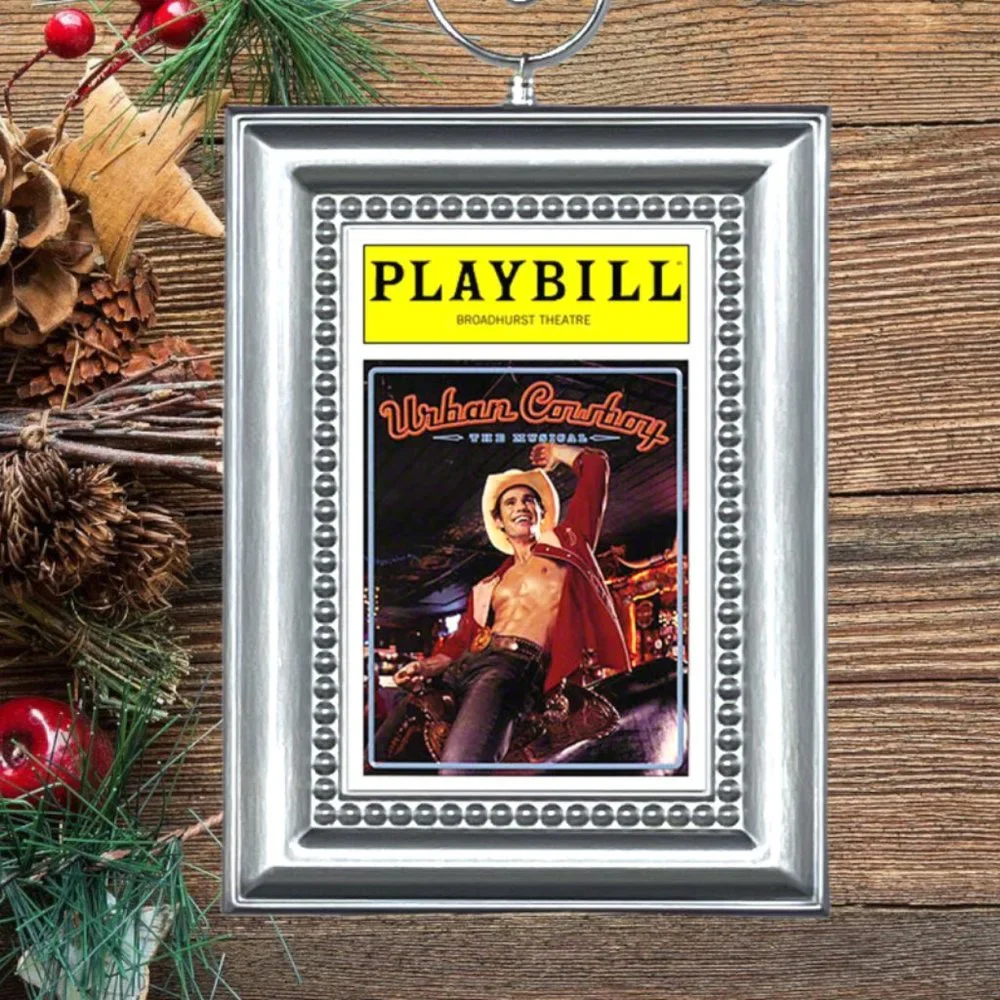 Urban Cowboy Broadway Musical Playbill Christmas‎ Tree Ornament