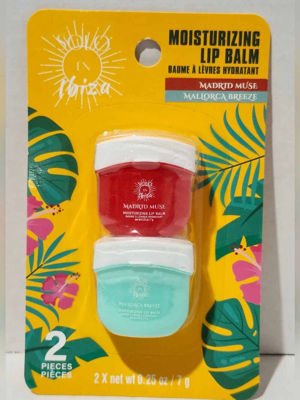 Solo En Ibiza Madrid Muse & Mallorca Breeze Moisturizing Lip Balm Duo