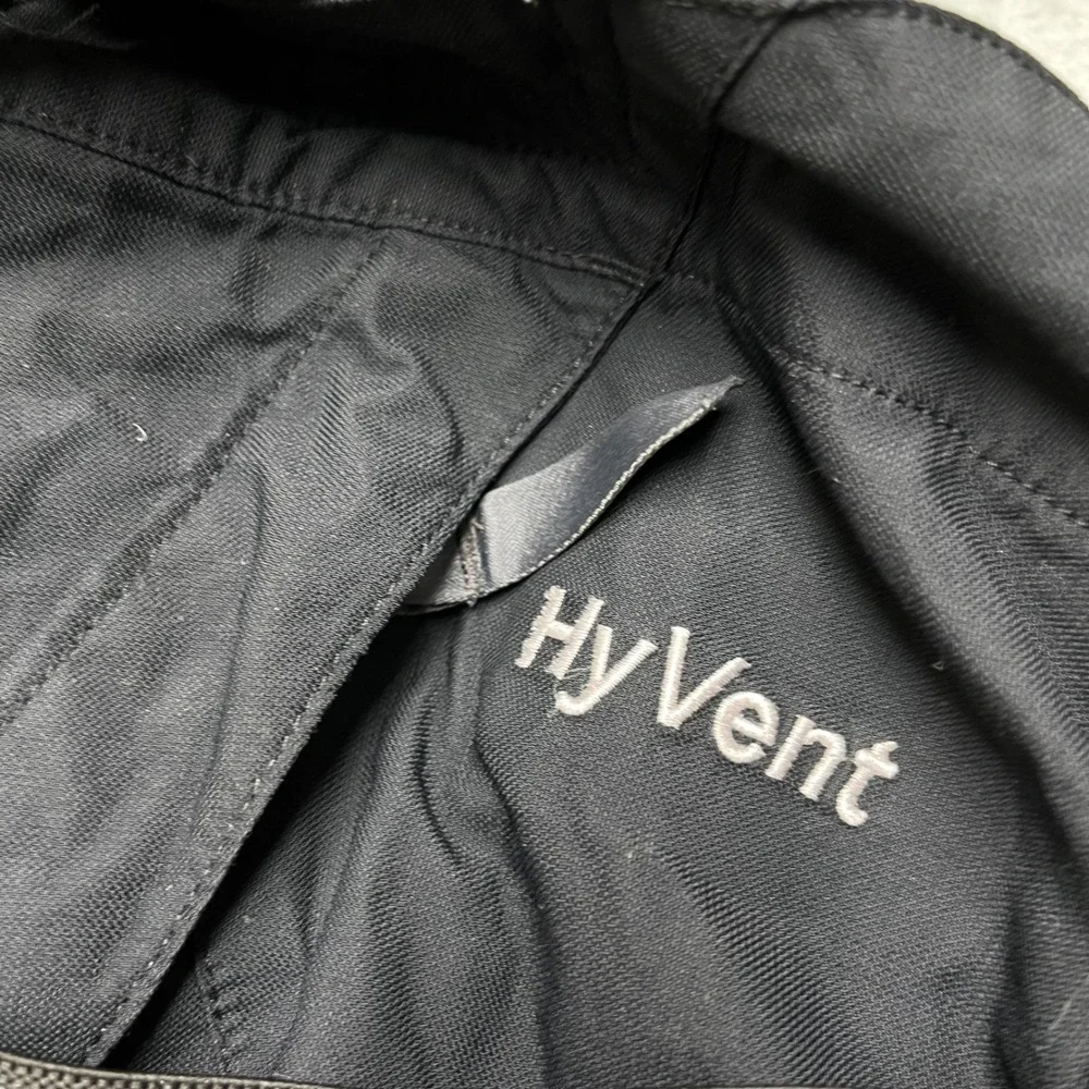 The North Face HyVent Ski Snow Pants Mens XL Black Waterproof Snowboard Bib Styl