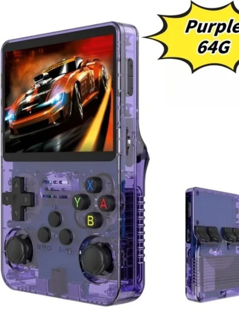 R36S open source handheld game console, large screen, large memory, large batter