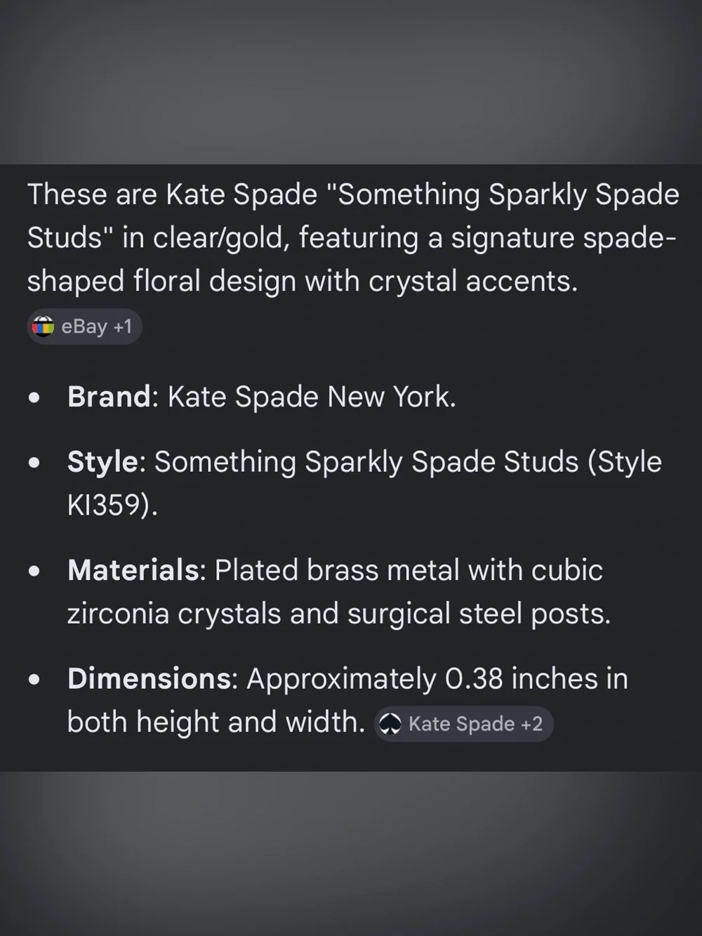 kate spade brand new