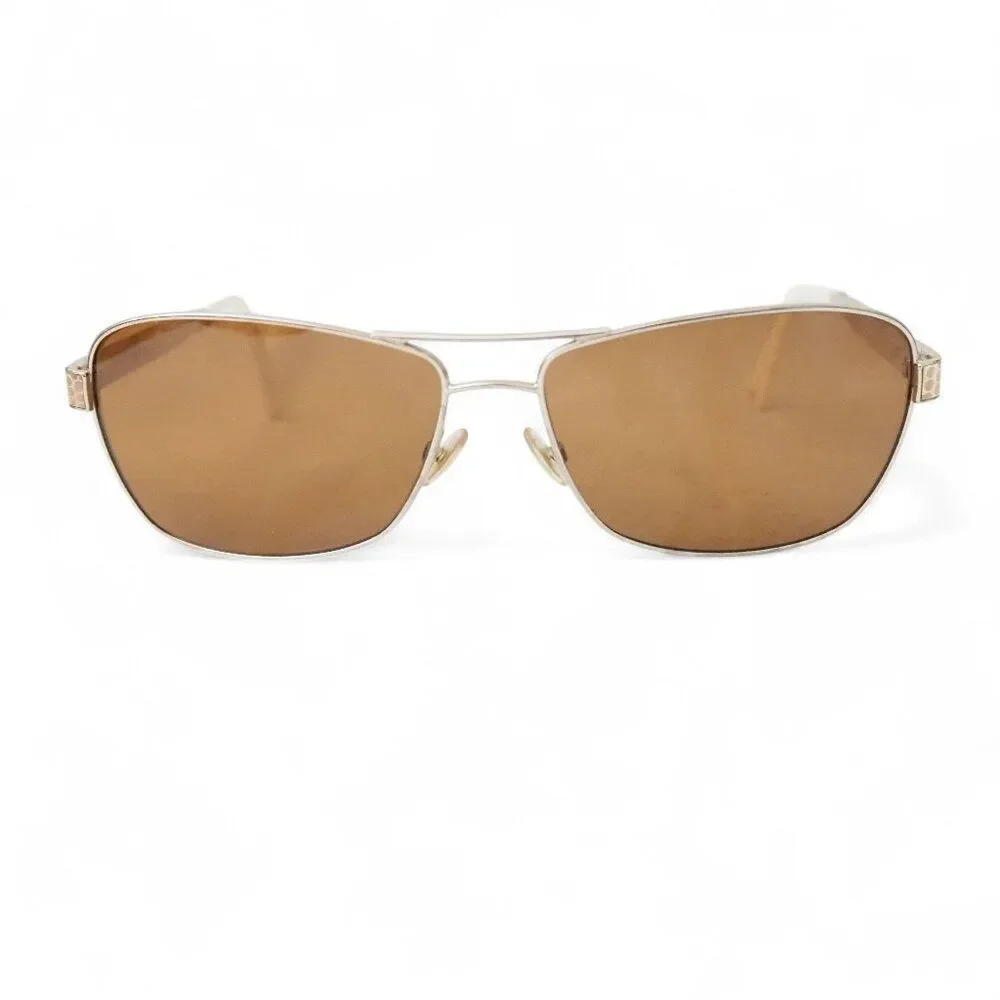 Jimmy Choo‎ CRIS/S Navigator Pilot Style Sunglasses 3YGJD Gold/Snake 57mm