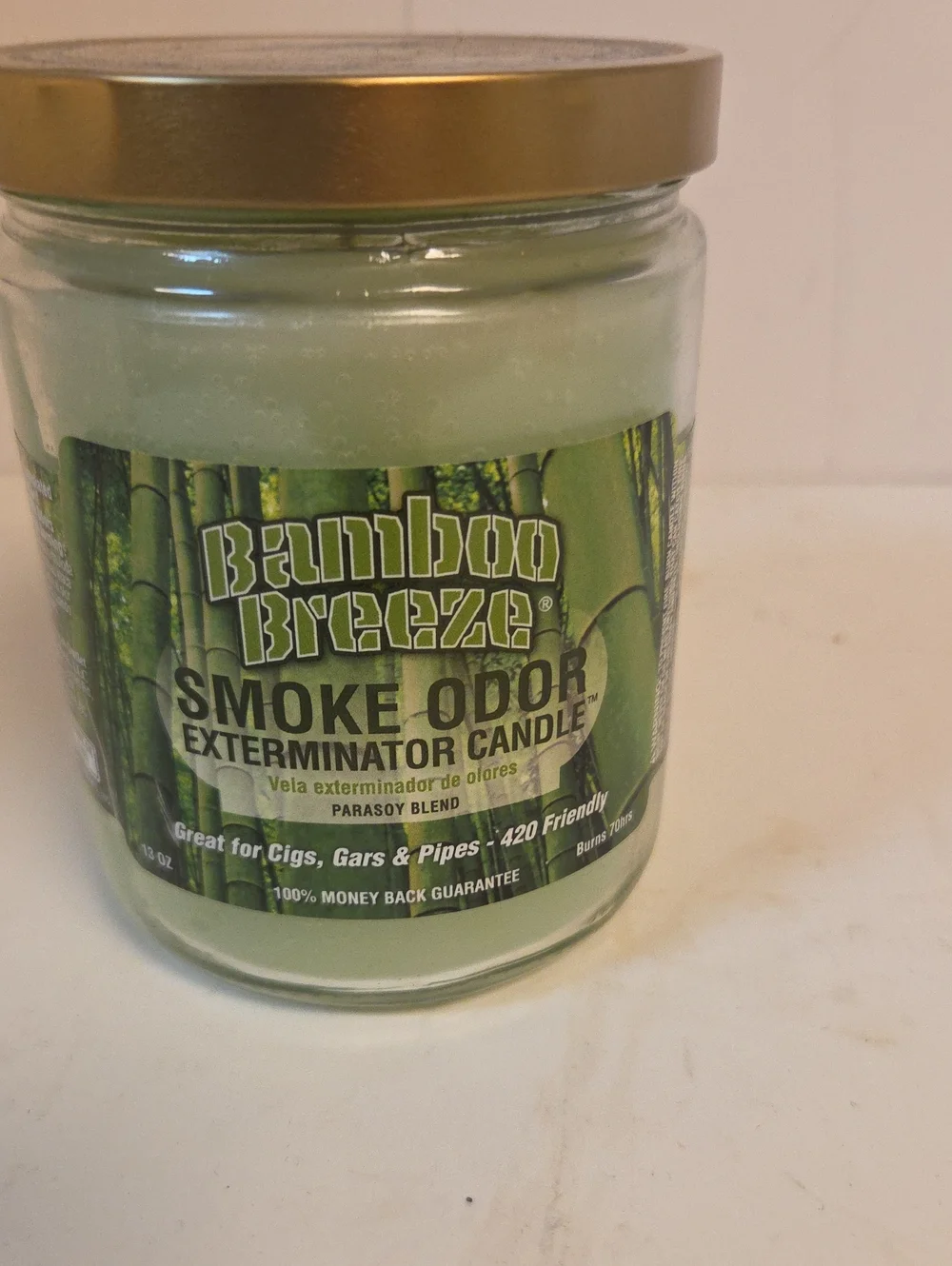 Smoke Odor Exterminator Candle - Green