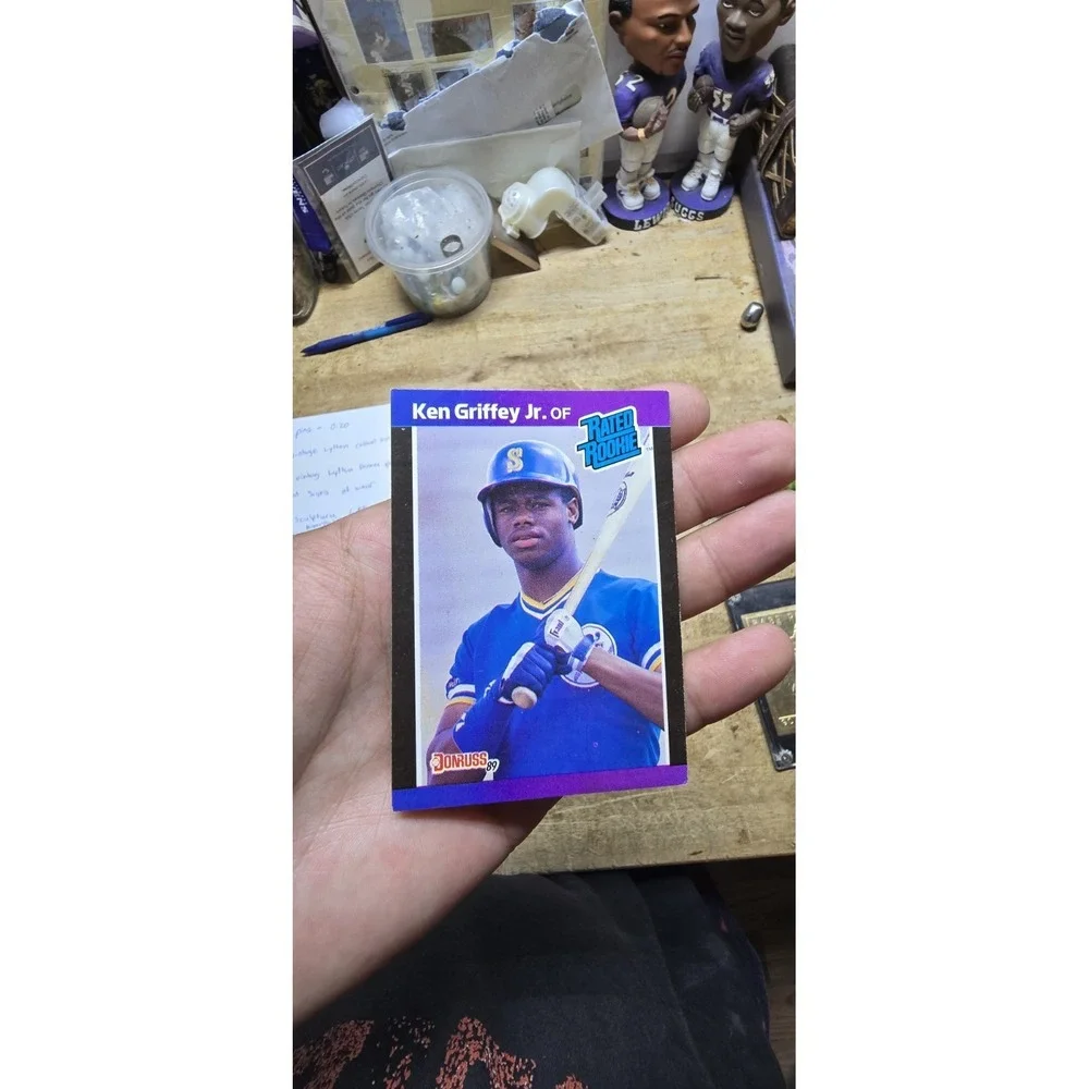 Donruss 89 Rated Rookie Ken Griffey Jr. No. 33