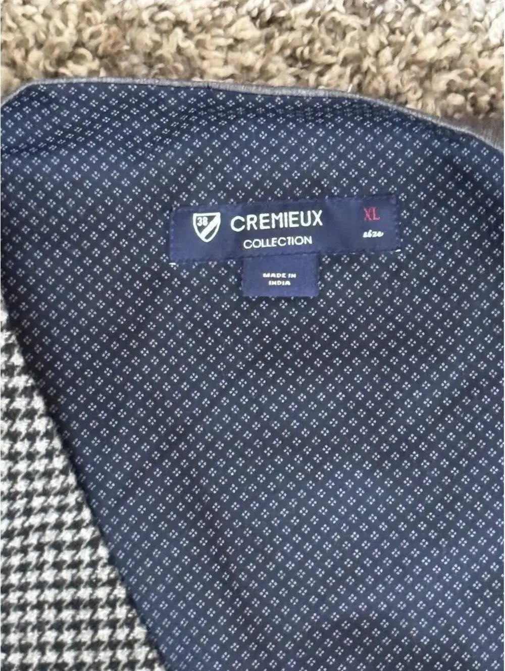 ⚜️ CREMIEUX BOND STREET COLLECTION HOUNDSTOOTH VEST