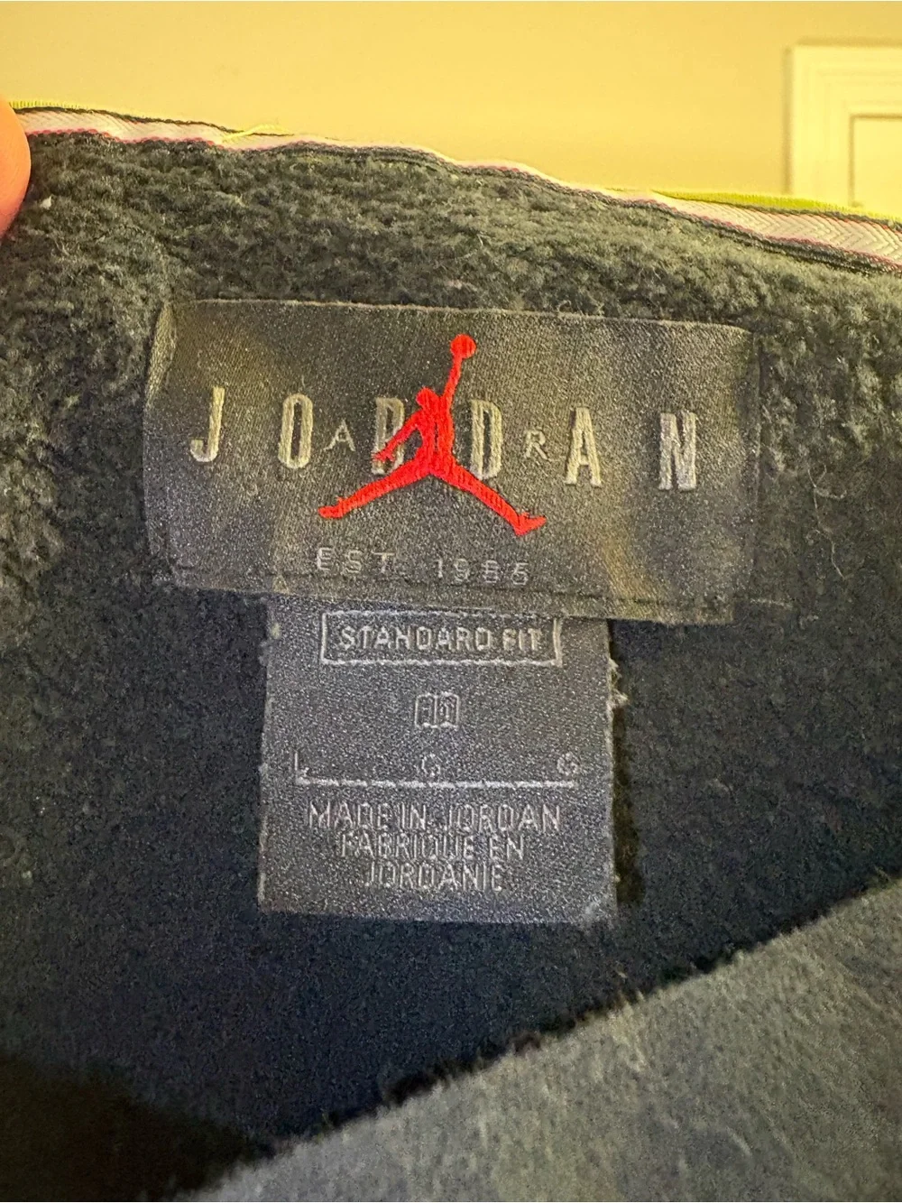 Jordan black pullover