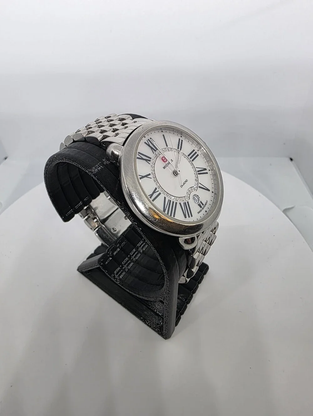 Michele Serein Diamond Collection, 29mm Watch with 46 Diamonds.