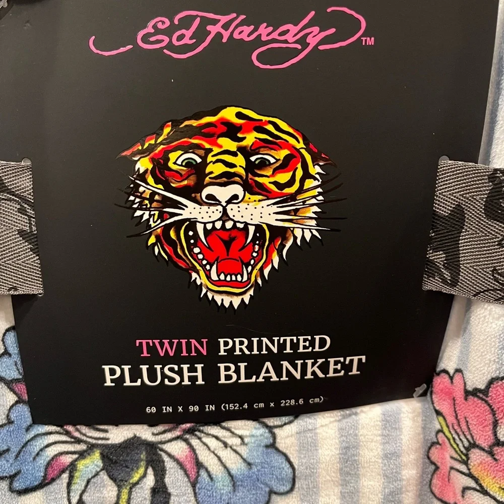 Ed Hardy vibrant plush