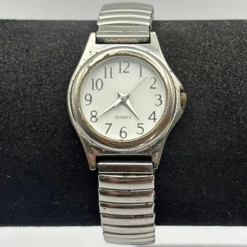 Silver Retro Watch