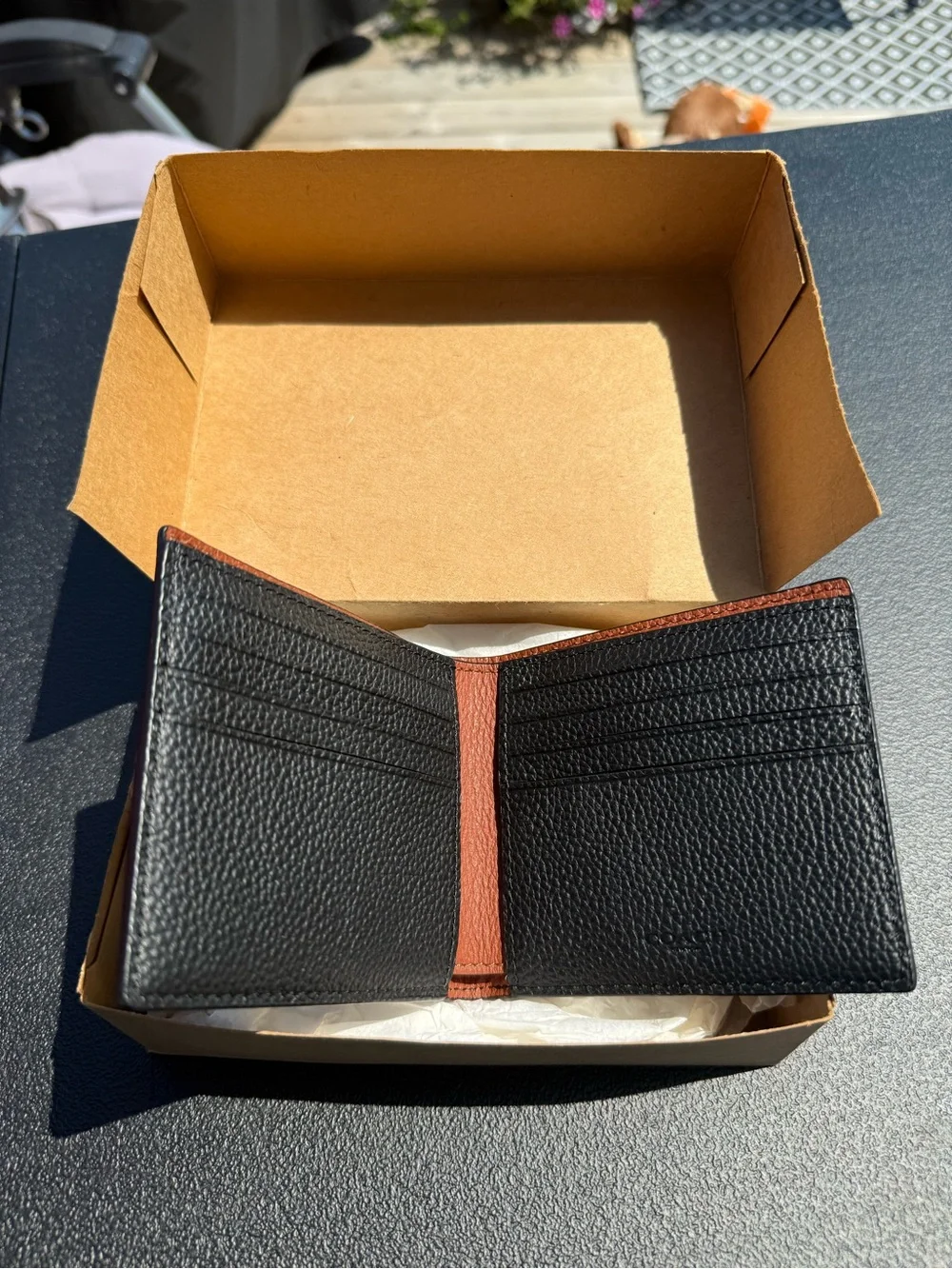 Coach pebbled leather