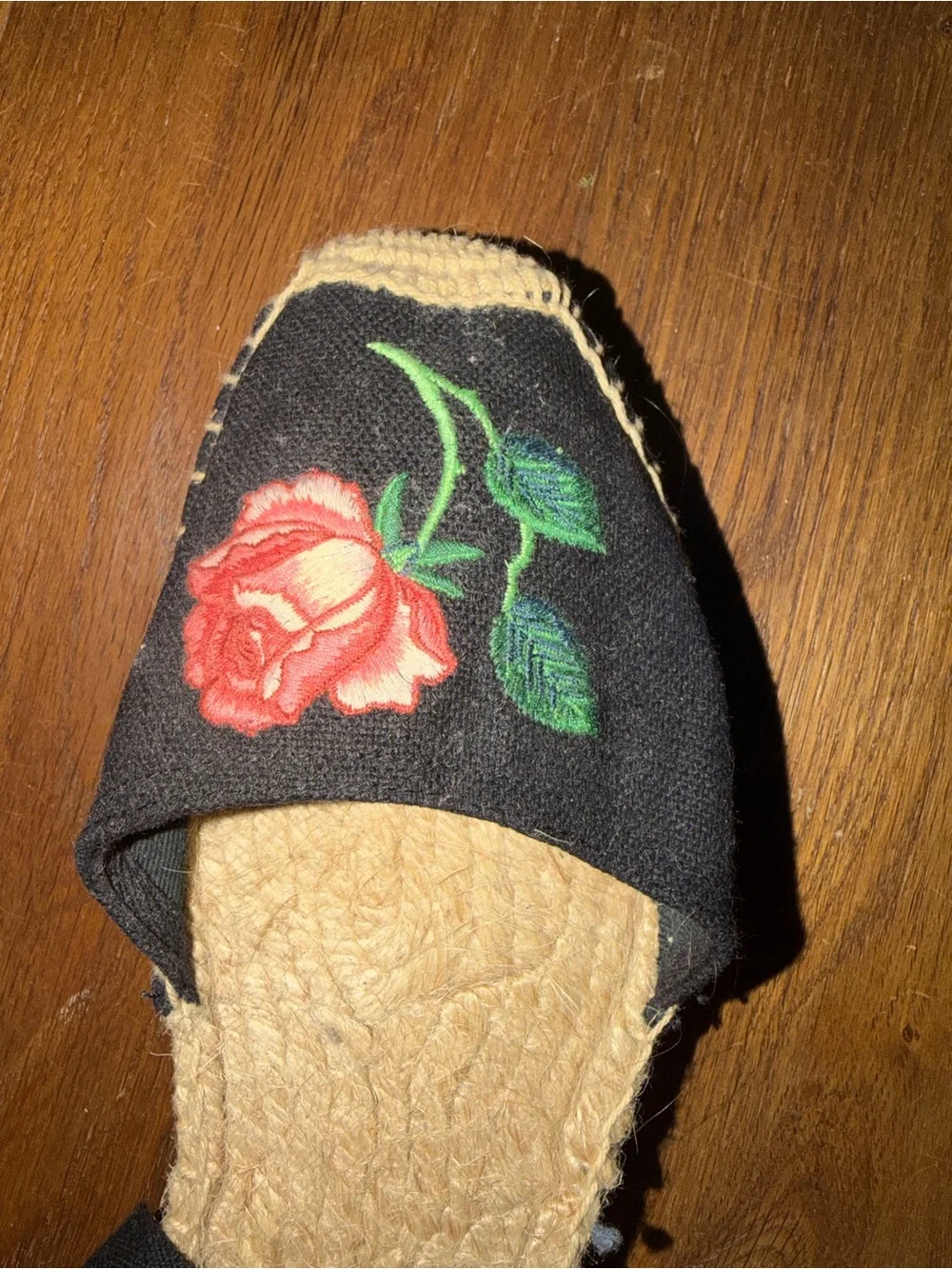 Soludos black espadrille