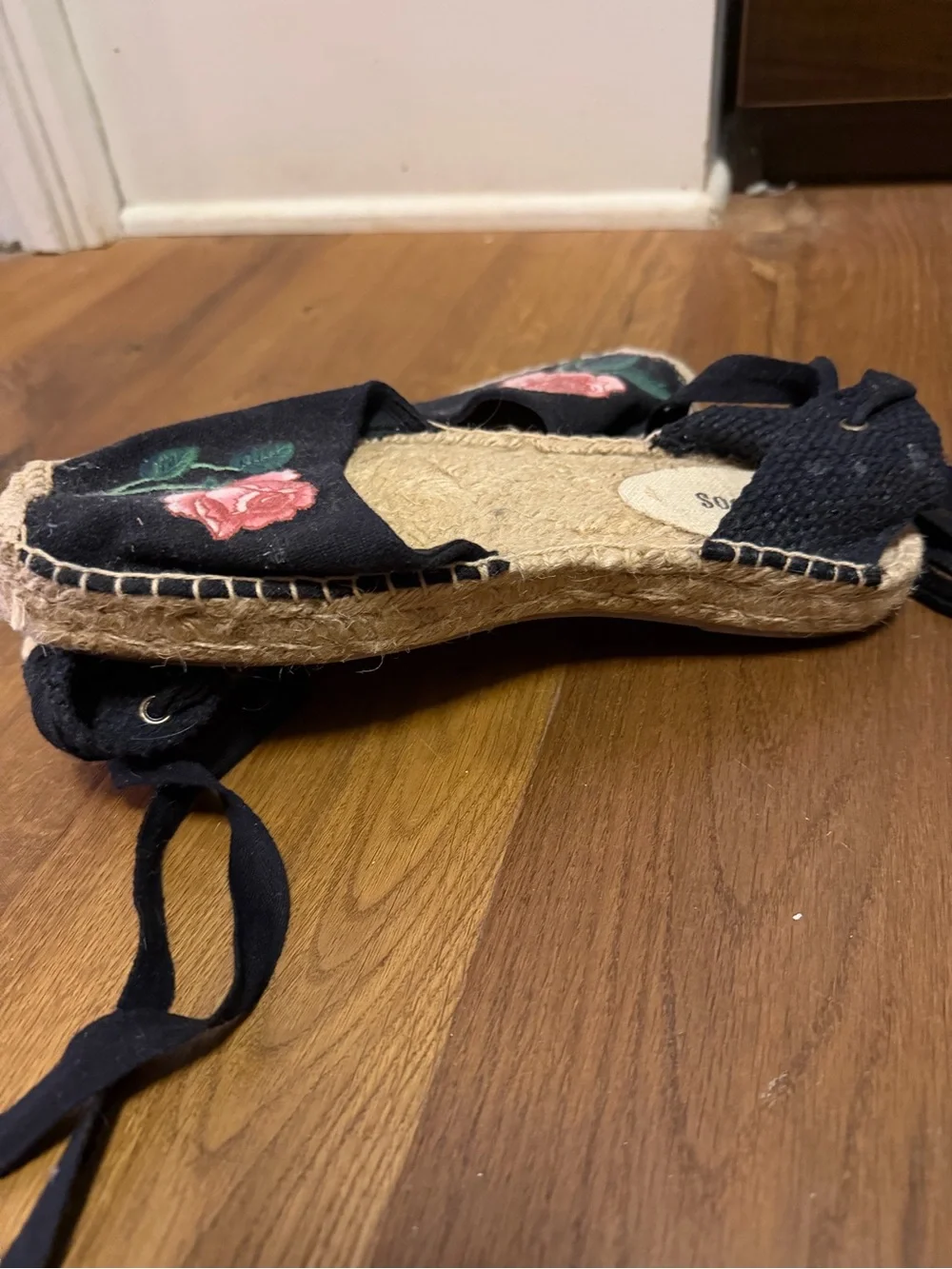 Soludos black espadrille