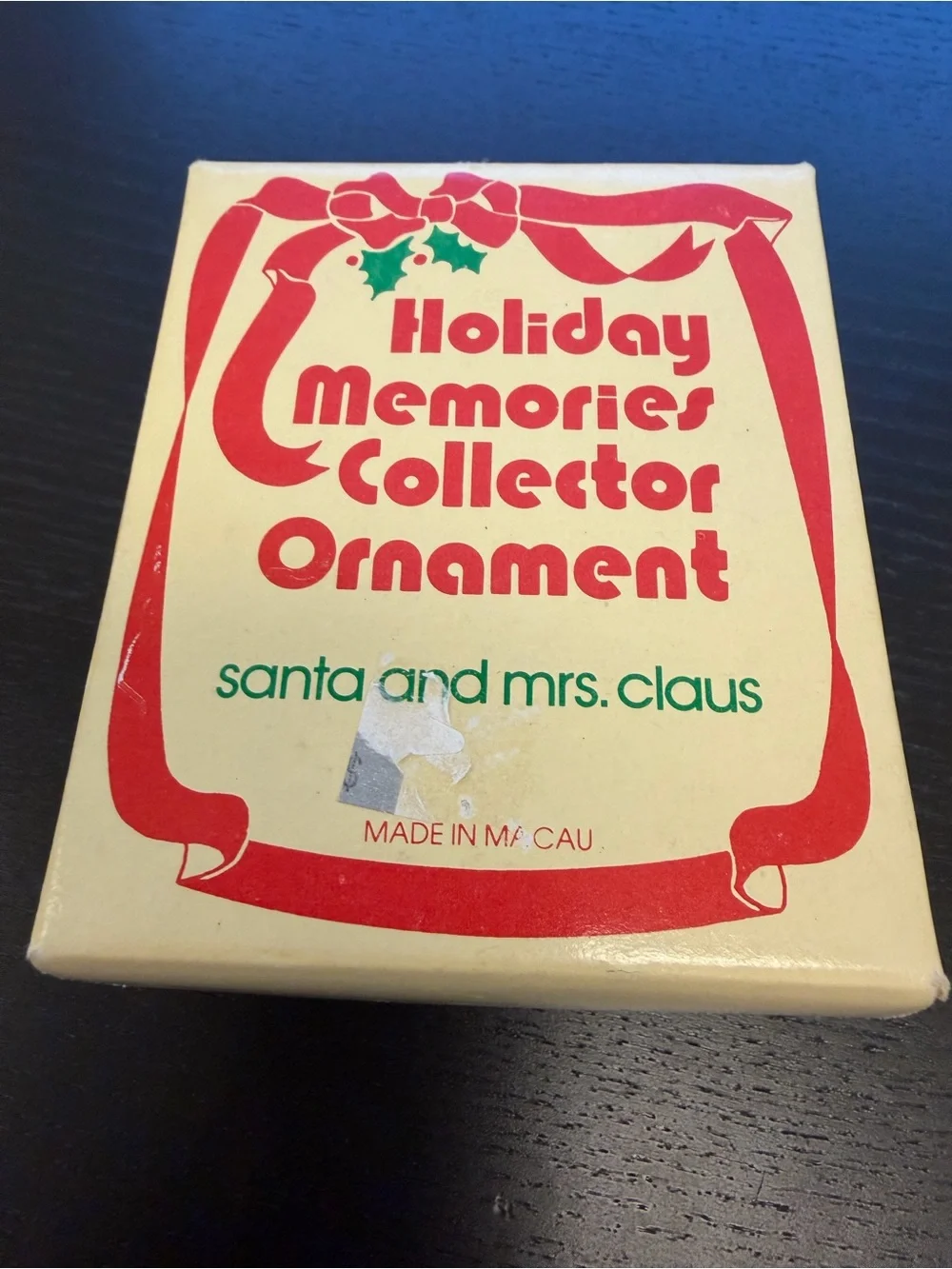 Holiday Memories Collector Ornament charming santa