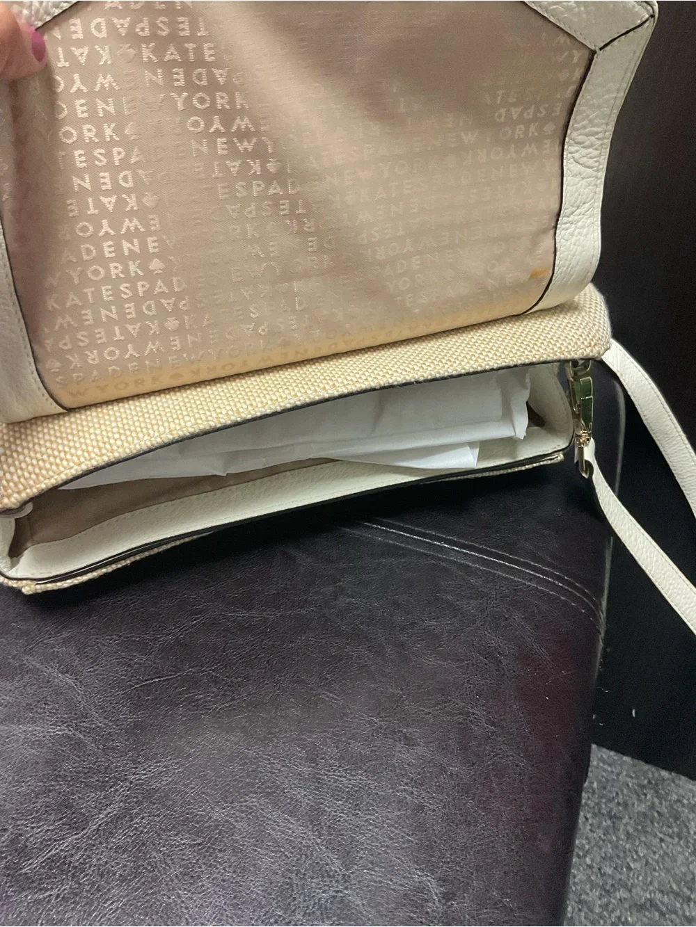 kate spade stylish cream
