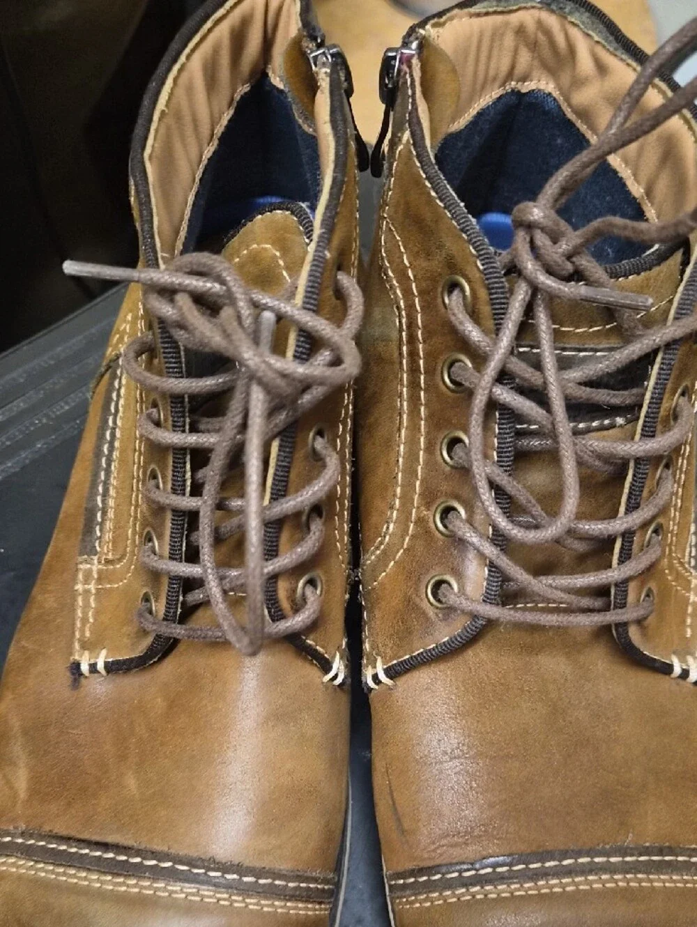 Steve Madden brown leather