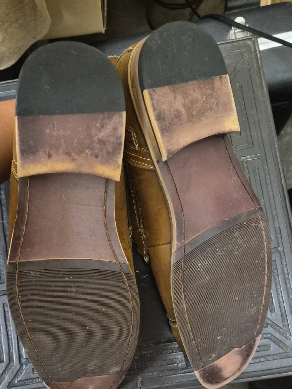 Steve Madden brown leather