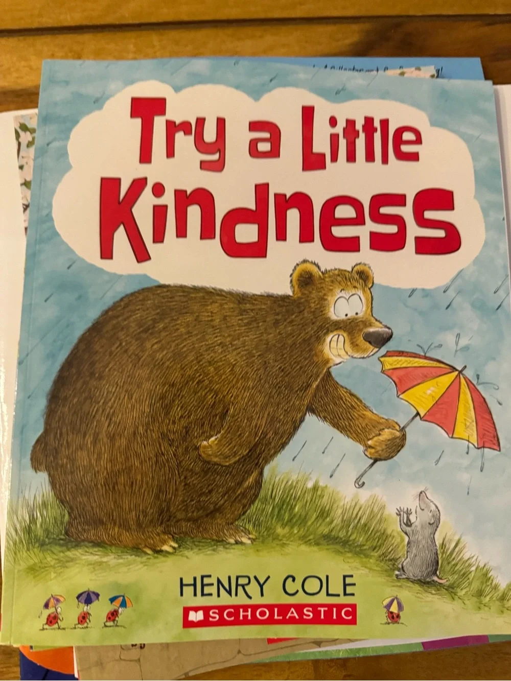 Scholastic encourage self