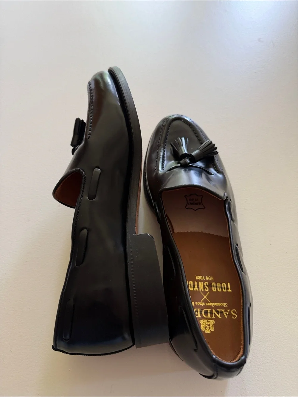 Todd Snyder polished black