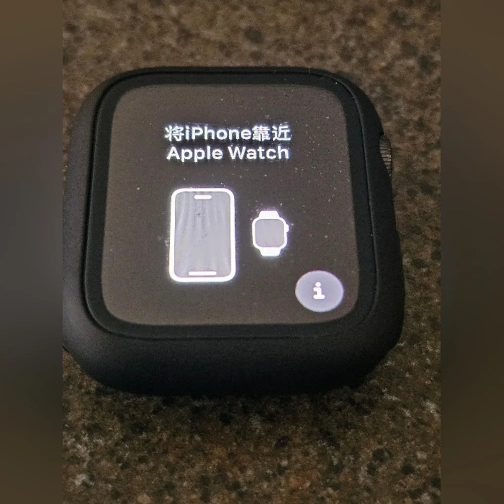 Apple Watch SE 44mm GPS watch black *read description*