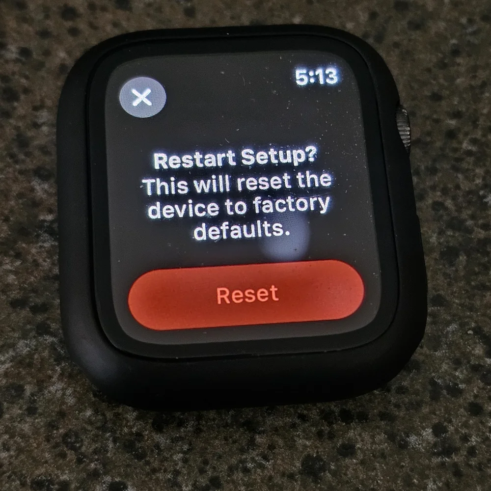Apple Watch SE 44mm GPS watch black *read description*