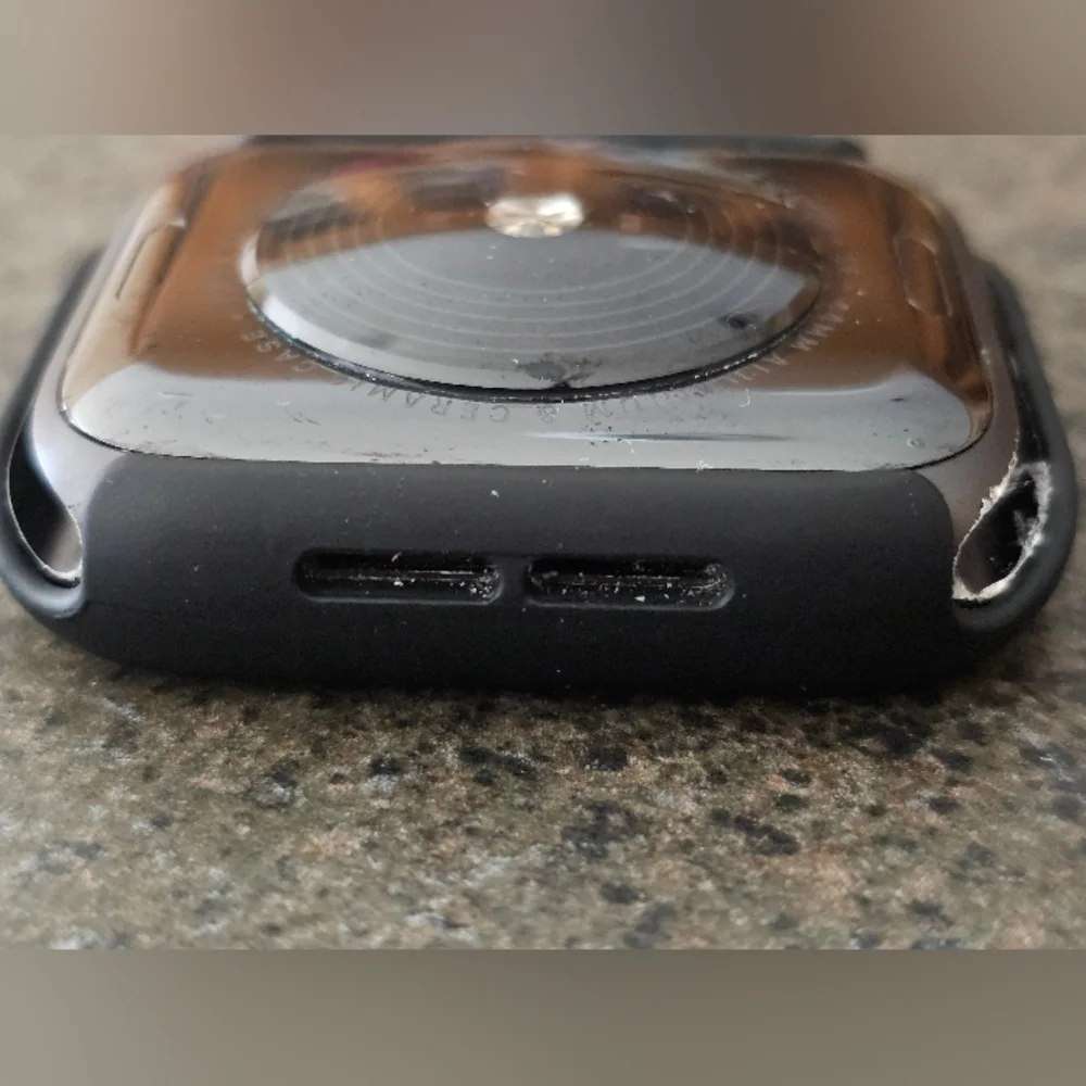Apple Watch SE 44mm GPS watch black *read description*