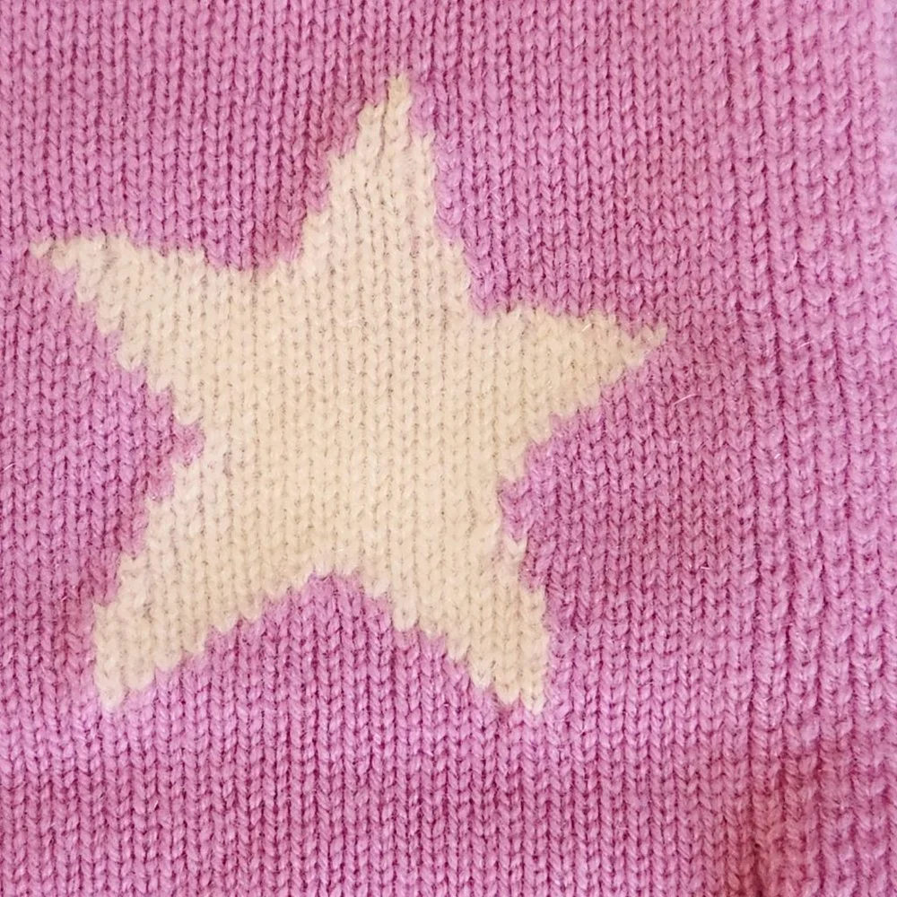 NWOT Talbots Cashmere Lavender Star Scarf